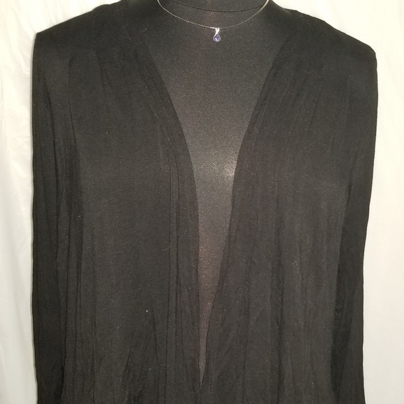 SWAK 2x Black soft cardigan jacket - Picture 2 of 8